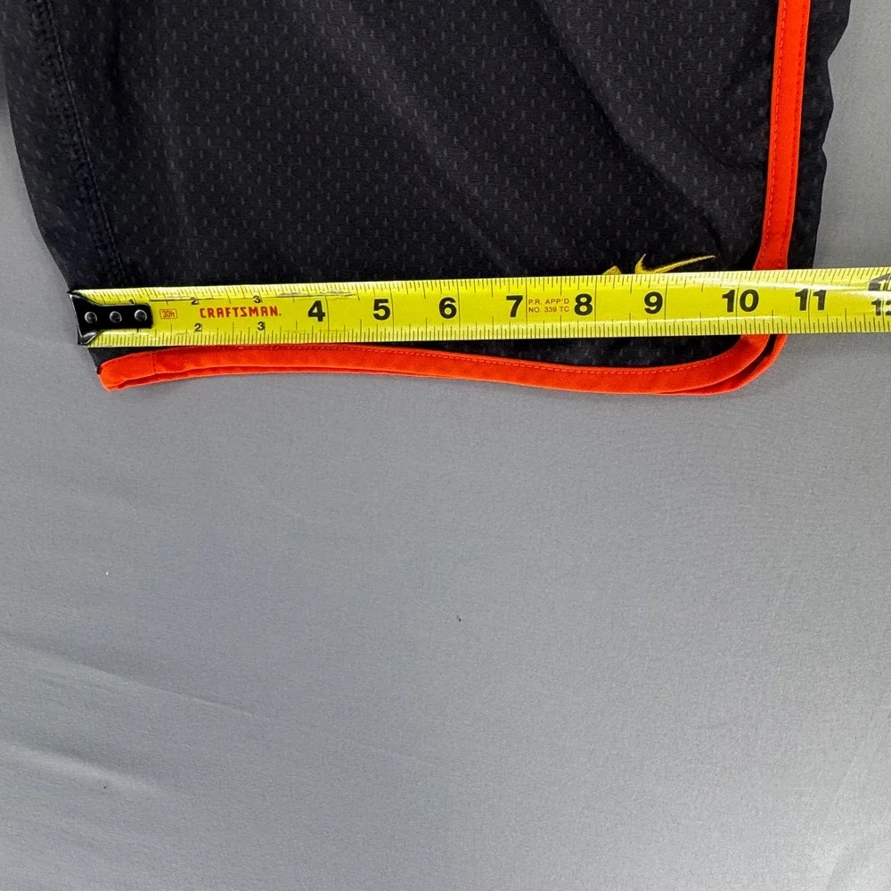 Nike 6.0 Mens Board Shorts Black Orange Yellow Size 31 404587-010 Surf Swimwear